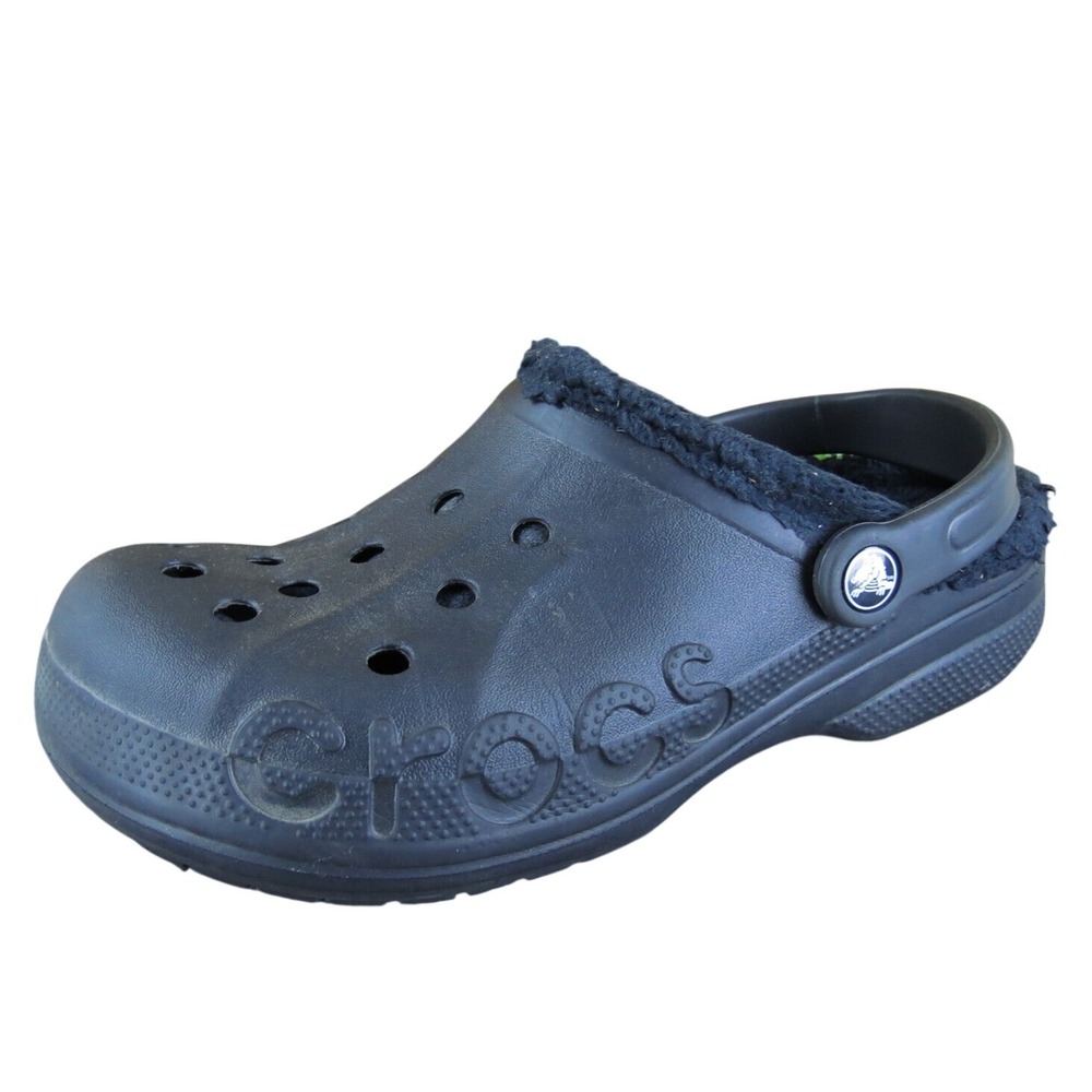 Crocs Women's  Clog Black Synthetic Sz 8 Medium Gently‎ Used 2025
